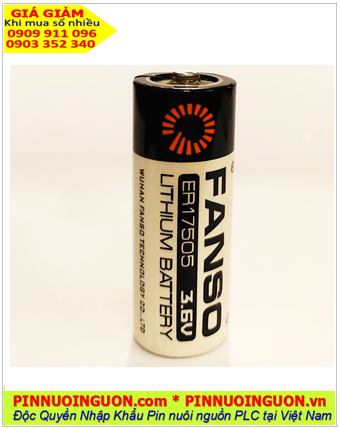 FANSO ER17505H; Pin nuôi nguồn FANSO ER17505H lithium 3.6v 3600mAh